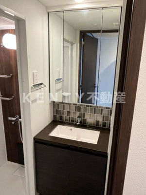 【洗面所】 | ザ・パークハビオ蒲田 | 使いやすい洗面所です