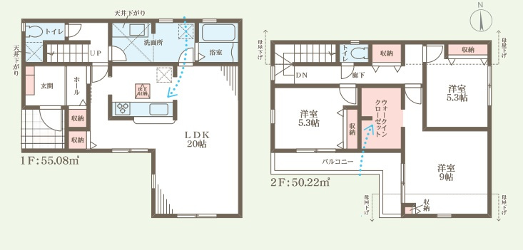 角地につき陽当り・通風良好　持子1丁目　限定1棟