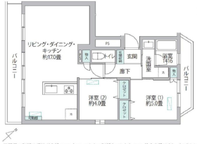 六義園サマリヤマンションの間取り