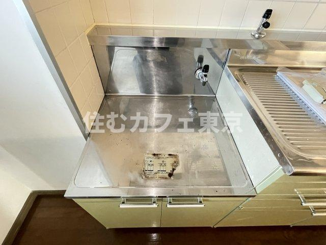 リヴェール浅見のキッチン|コンロの設置が必要です