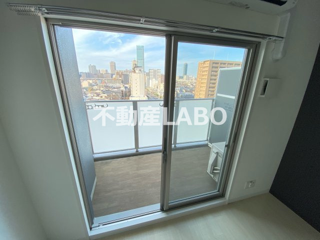 ラクラス阿倍野元町のバルコニー