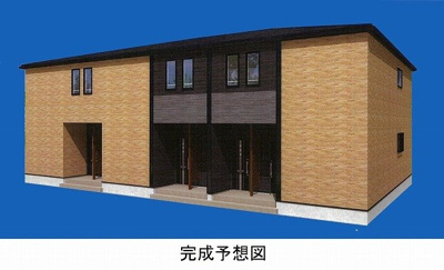 【外観】 | クロッシング・ヴィラージュⅤ | 落ち着いた雰囲気の外観です