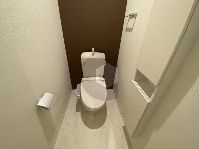 プレセアコート花園 A棟のトイレ