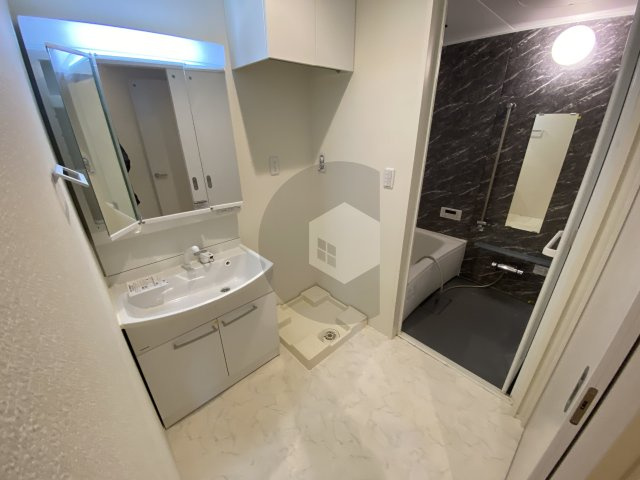 プレセアコート花園 A棟の洗面所