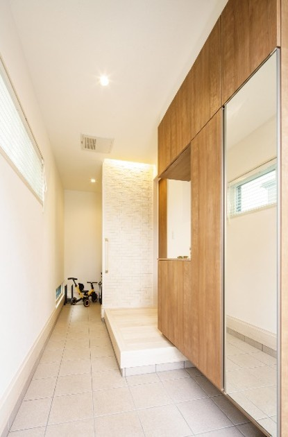 中古戸建　長野市稲里町中氷鉋の玄関