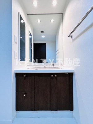 【洗面所】 | ＫＤＸレジデンス田園調布 | 明るい洗面所です