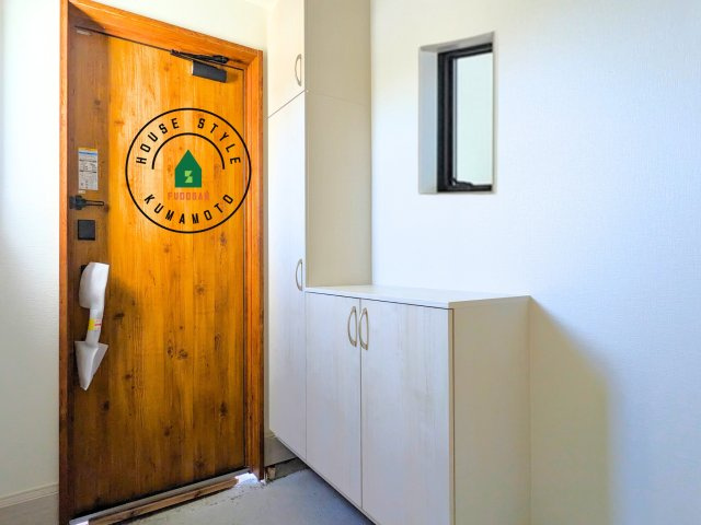 熊本市中央区帯山9丁目第1₋1棟(1号棟)の内観：施工例|二重ロックでしっかり防犯対策ができます。