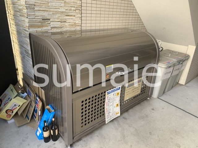 エルフローレのその他共用部分|敷地内ゴミ置き場。