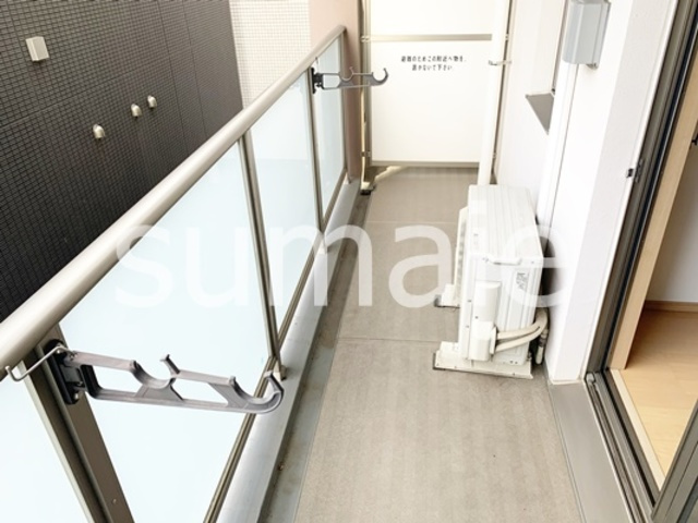 エルフローレのバルコニー|バルコニースペース。