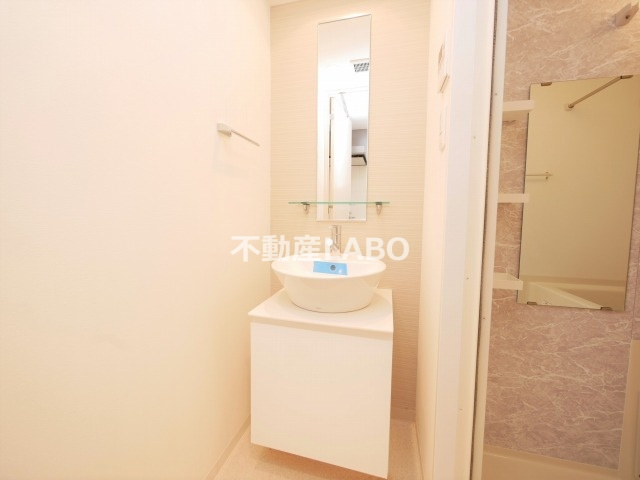 S-RESIDENCE難波Brillerの洗面所