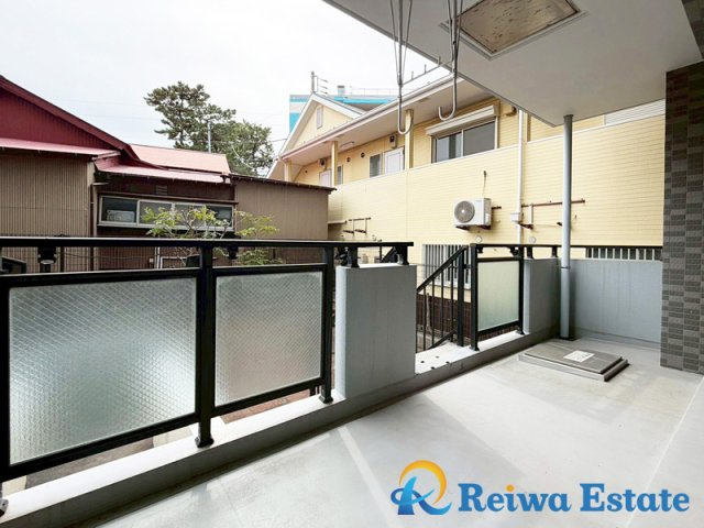 グレイス茅ヶ崎中海岸のバルコニー