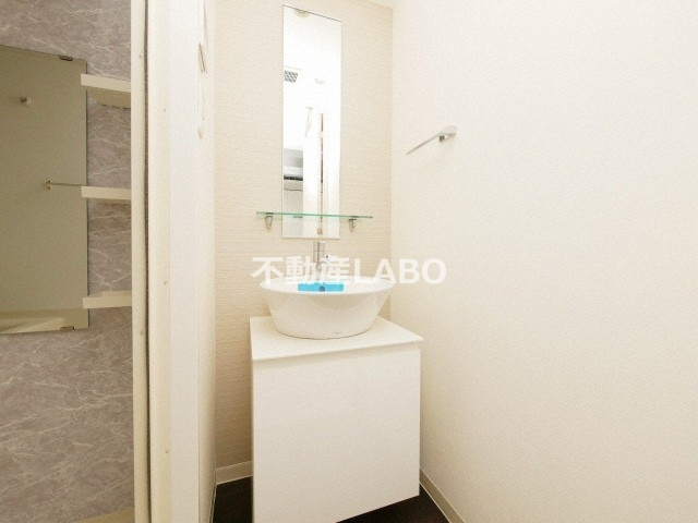 S-RESIDENCE難波Brillerの洗面所