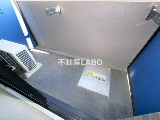 S-RESIDENCE難波Brillerのバルコニー