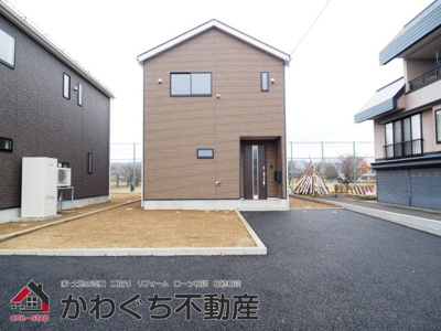 【外観】 | Cradle garden　米沢市通町第１　１号棟 | いつでも見学OKです！