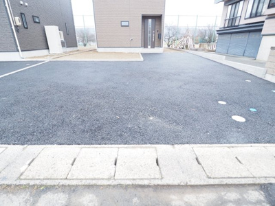 【駐車場】 | Cradle garden　米沢市通町第１　１号棟 | ★内覧予約で新米4kg★