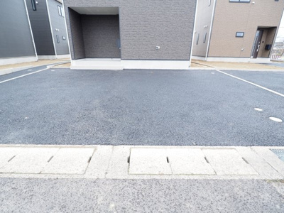 【駐車場】 | Cradle garden　米沢市通町第１　２号棟