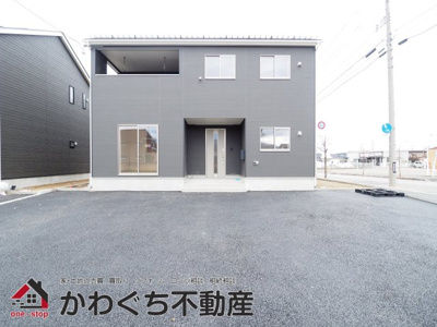 【外観】 | Cradle garden　米沢市通町第１　３号棟 | ★内覧予約で新米2kg★