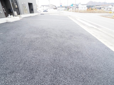 【駐車場】 | Cradle garden　米沢市通町第１　４号棟