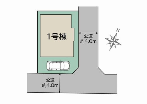 【区画図】 | 【仲介手数料０円】相模原市中央区上溝　新築一戸建て | 相模原市中央区上溝　新築一戸建て