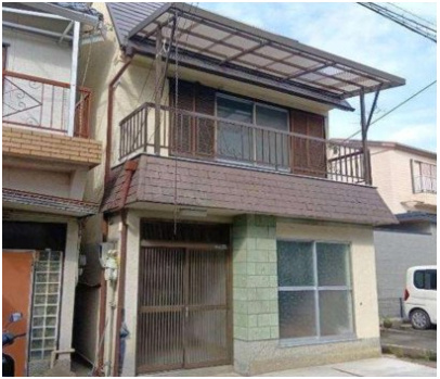 草尾貸家の外観