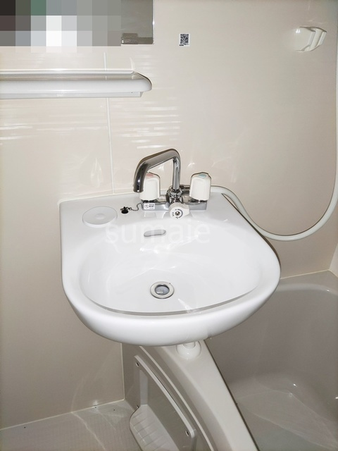 ゆかりハイツの洗面所|洗面台です。