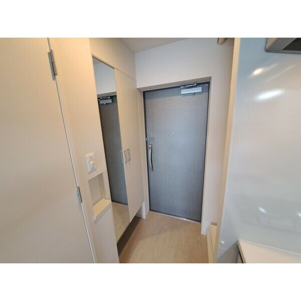 スプランディッド十三本町の玄関