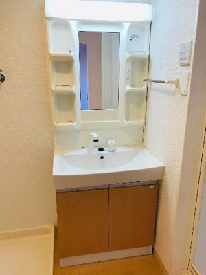 【洗面所】 | ディアステージシャロン | 洗髪洗面化粧台