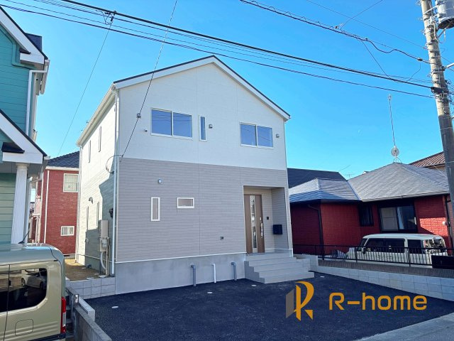龍ケ崎市松ケ丘第6　新築戸建て　1号棟の外観|ご予約を頂ければ、『平日』はもちろん『早朝』や『夜間』もご見学可能です♪お気軽にお申し付けください♪