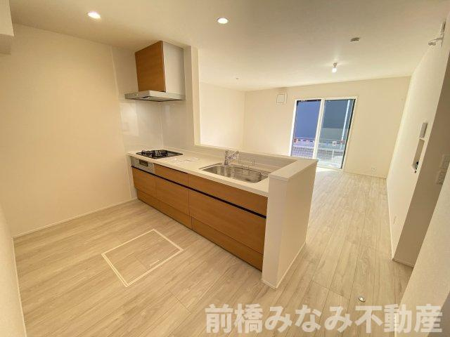 高崎市江木町23-1期　５号棟(全３棟)　リナージュ　新築建売分譲のキッチン|使いやすいキッチンです