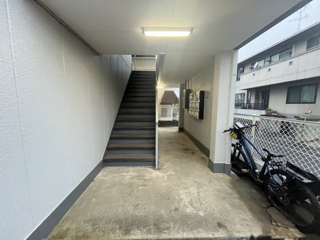 アンソレイエ松戸のエントランス