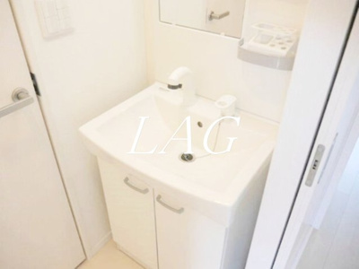 【洗面所】 | エクセルコート相武台 | 独立洗面台です。