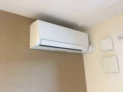 【設備】 | Casa美輪Ⅱ | エアコン付きで空調管理も◎快適に過ごせます