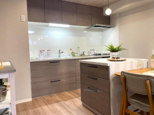 ルネ旭公園　12階のキッチン