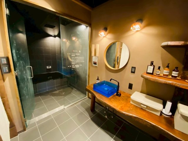 古民家　山武郡横芝光町新井の独立洗面台