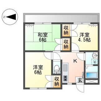 【間取り】 | モンシャトーみどり