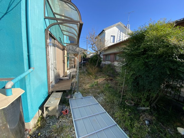 長生郡睦沢町上市場256中古戸建ての庭