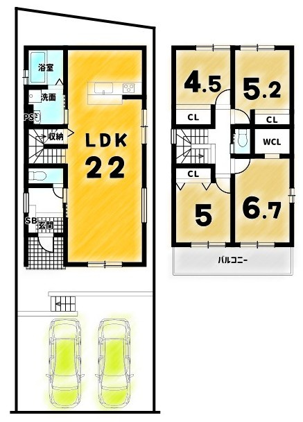 桃山紅雪町の外観