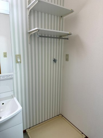 ハートフルハイツの洗面所