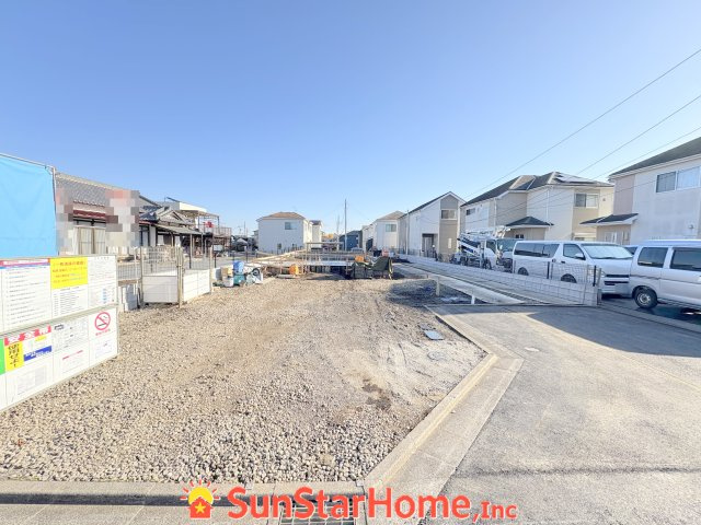 【サンスターホーム】青梅市野上町１丁目　新築１号棟の外観