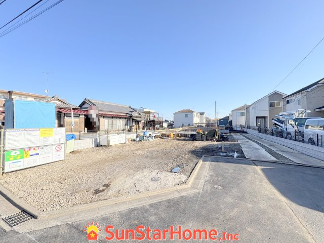 【サンスターホーム】青梅市野上町１丁目　新築１号棟の駐車場