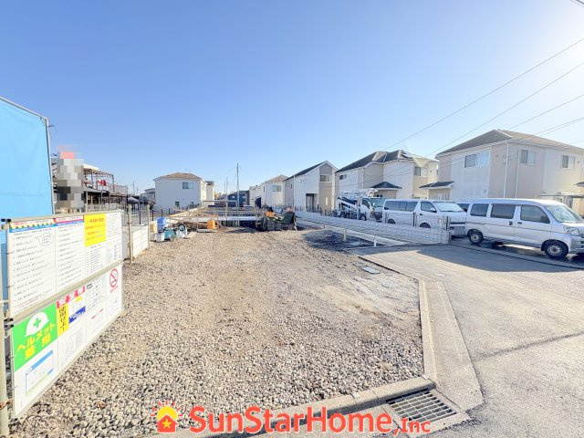 【サンスターホーム】青梅市野上町１丁目　新築１号棟の外観