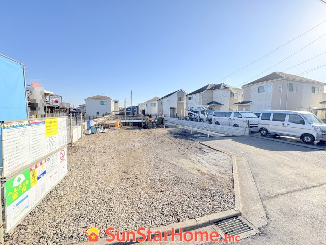 【サンスターホーム】青梅市野上町１丁目　新築１号棟の外観