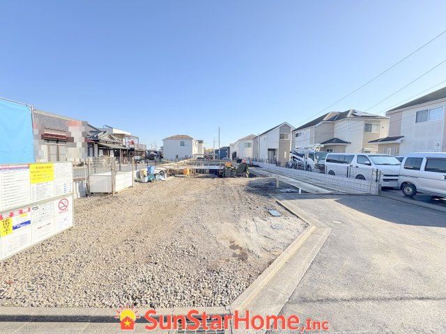 【サンスターホーム】青梅市野上町１丁目　新築１号棟の外観