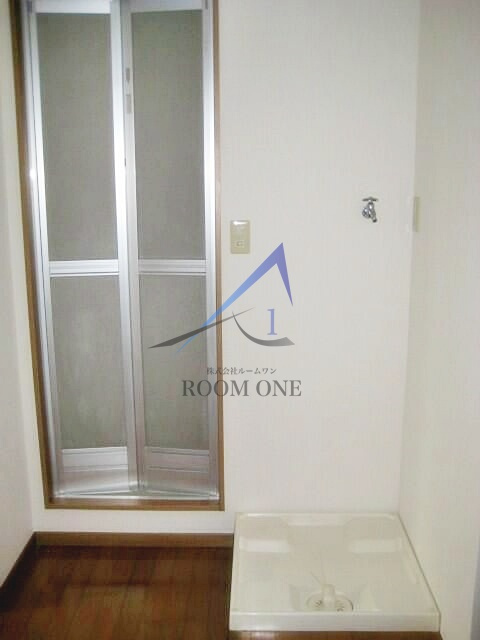 ブランメゾンの設備|洗濯機置き場です。