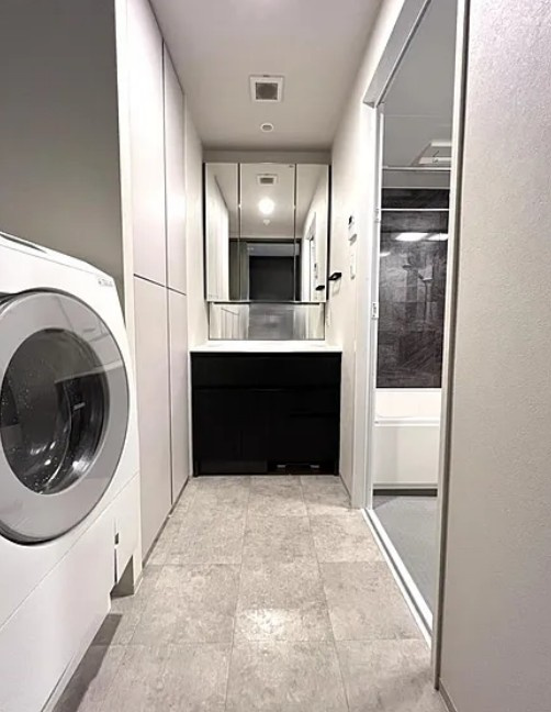 【中古マンション】クリオ川越大手町の洗面所|洗面室です