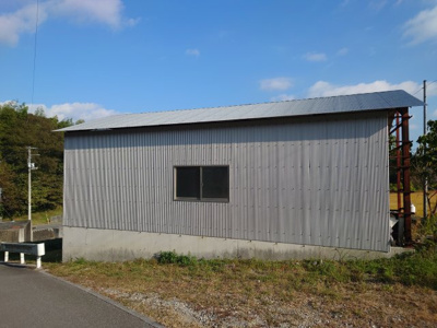 【外観】 | 重倉倉庫 | 外観になります。倉庫外に車両2台おけます。