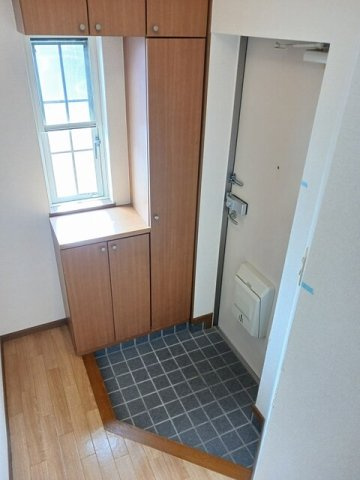 メープル焼山　Ｃの玄関