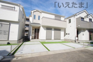 【外観】 | 【仲介手数料無料！！】府中市日新町3丁目　新築戸建て（全9棟）D号棟　5250万円