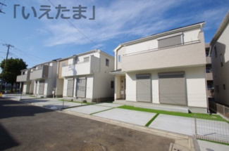 【外観】 | 【仲介手数料無料！！】府中市日新町3丁目　新築戸建て（全9棟）D号棟　5250万円