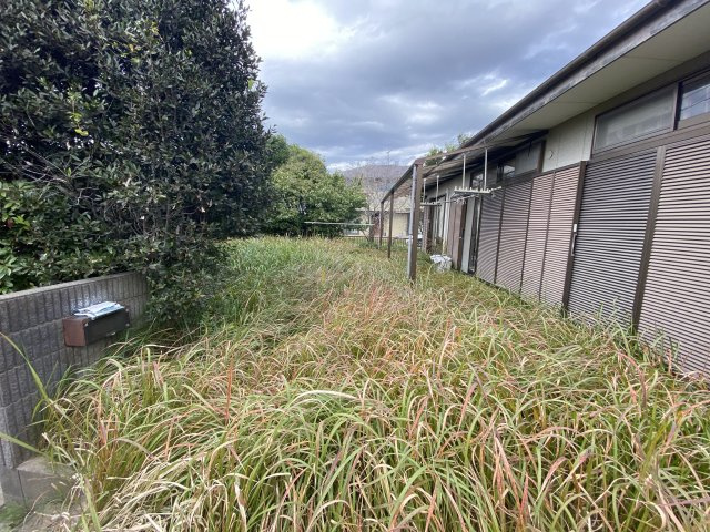 東金市台方1260中古戸建ての庭